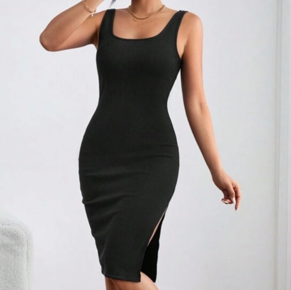 NWT Shein Ribbed Tank Midi Sz6